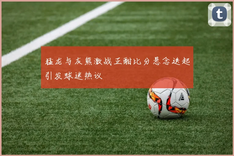 猛龙与灰熊激战正酣比分悬念迭起引发球迷热议